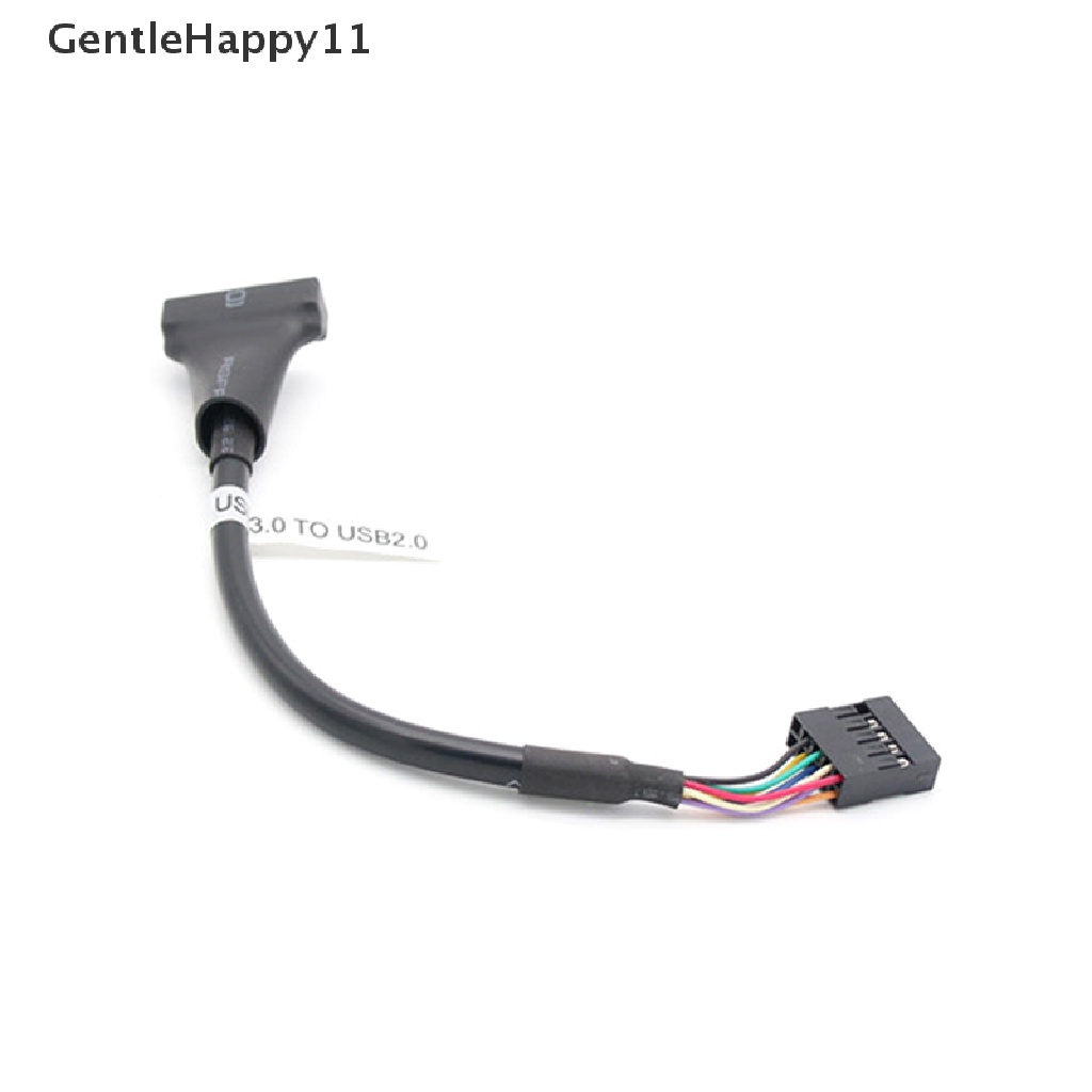 Gentlehappy Kabel Adapter Konverter Motherboard Usb 3.0 20pin Ke Usb 2.0 9pin