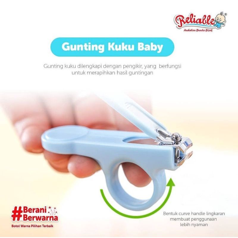 Gunting Kuku Bayi Set isi 2 RELIABLE