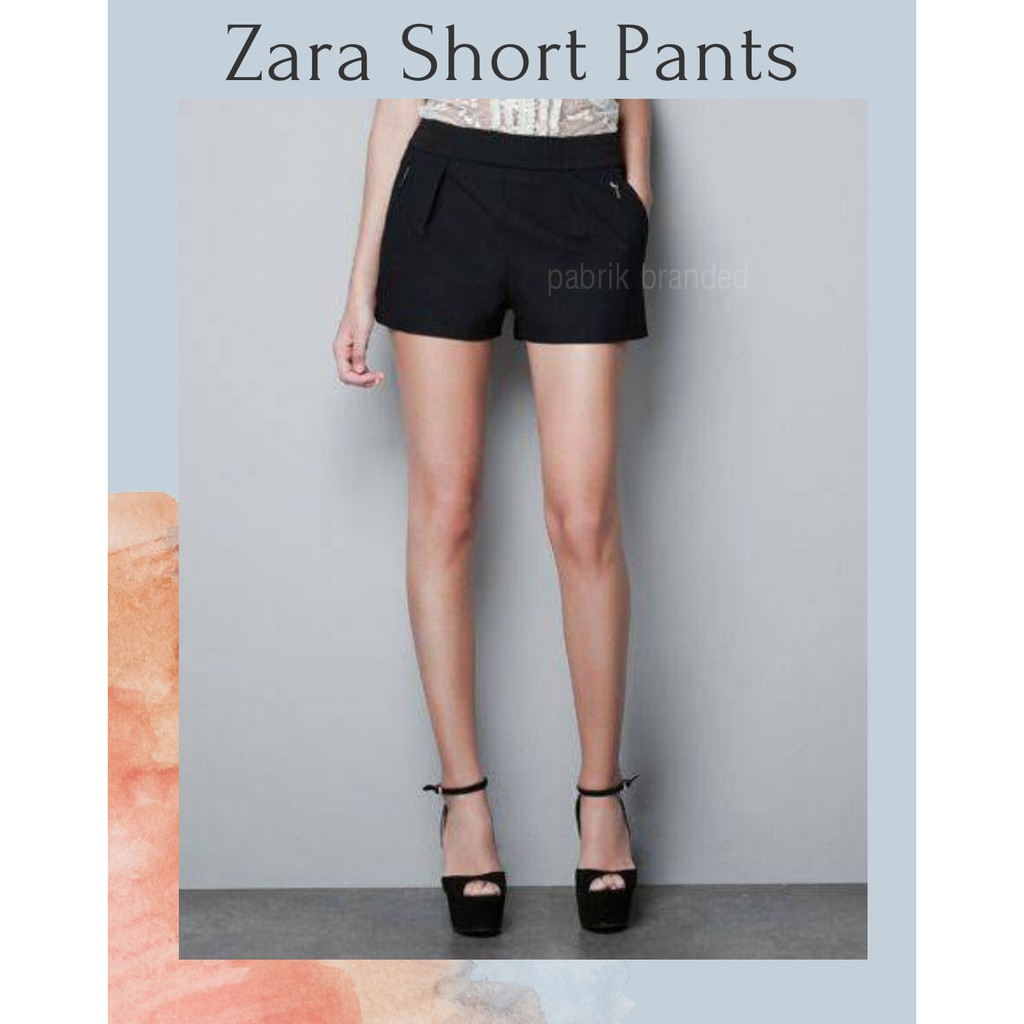 Pabrik branded Zara  short pants  celana  pendek wanita murah 