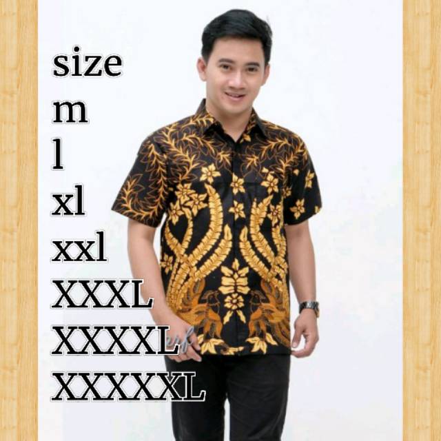 Temukan DISTRO Batik HRB026 Kenongo Kemeja Tosca pende Pekalongan Padi M L Xl Sogan