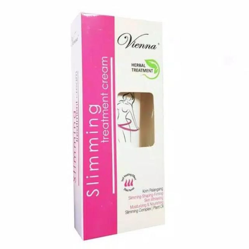 PELANGSING CREAM HERBAL PELANGSING VIENNA SLIMMING BODY TREATMENT CREAM BPOM - SLIMMING CREAM VIENNA