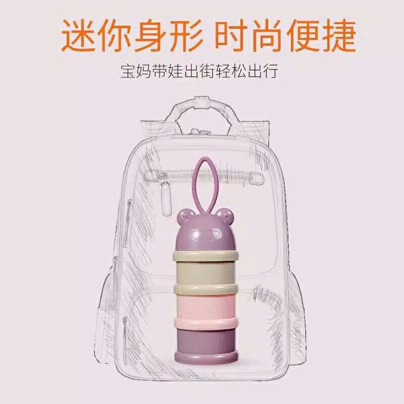 Tempat Susu Bubuk Bayi / Container Susu Bubuk Traveling / Milk Powder Baby Container