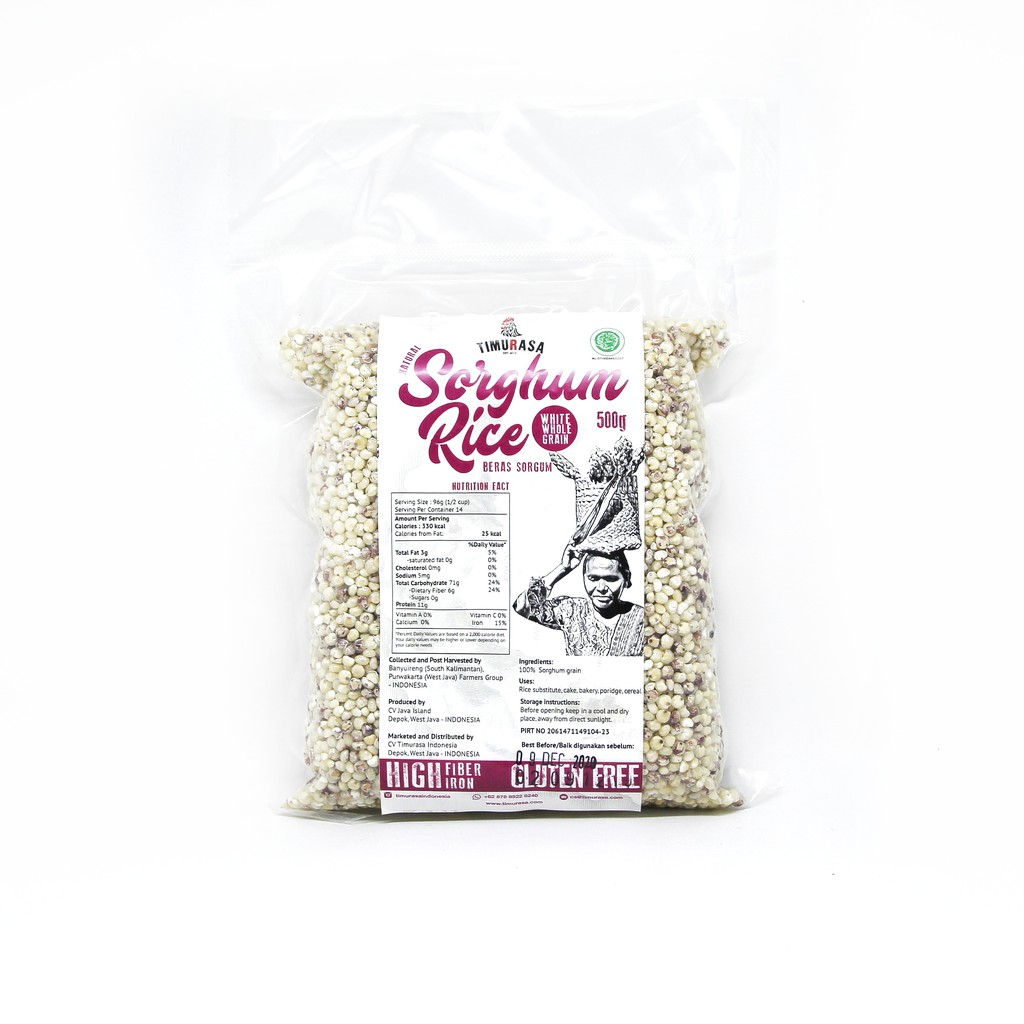 

Timurasa Beras Sorgum (Sorghum Rice) 500gr