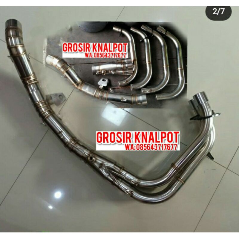 Jual Pipa Header Leher Knalpot Stainles Argon Kawasaki Ninja Zx R Zx R Zx R Zx R R