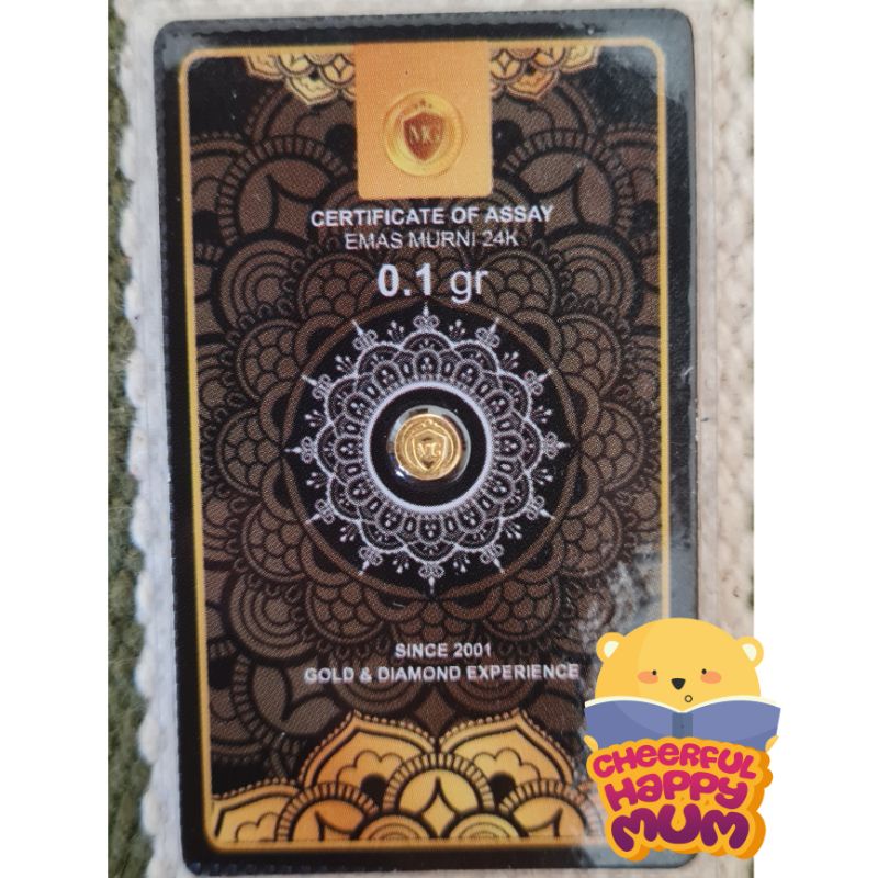 Grosir (SSC) MiniGold Mini Gold Kado Emas 0.1 gram 0.1gram 0,1 gram 0.1g 01 Premium Termurah