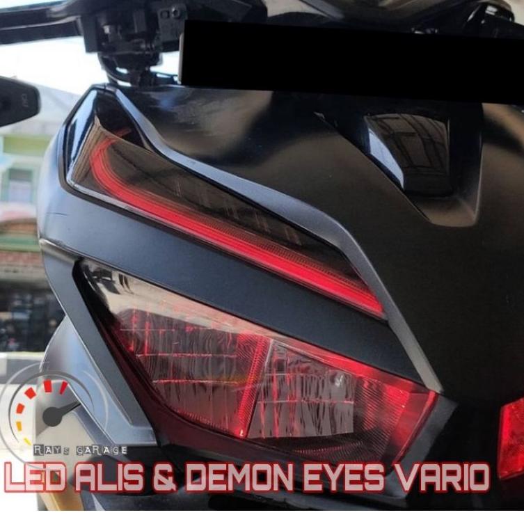 Harga TERMURAAH.. SEPAKET LED ALIS VARIO 125 150  & DEMON EYES BERKUALITAS