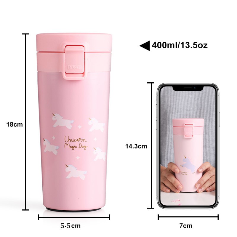 Botol Minum Unicorn Termos TS004 Thermos Panas Dingin botol minum anak perempuan souvenir kado