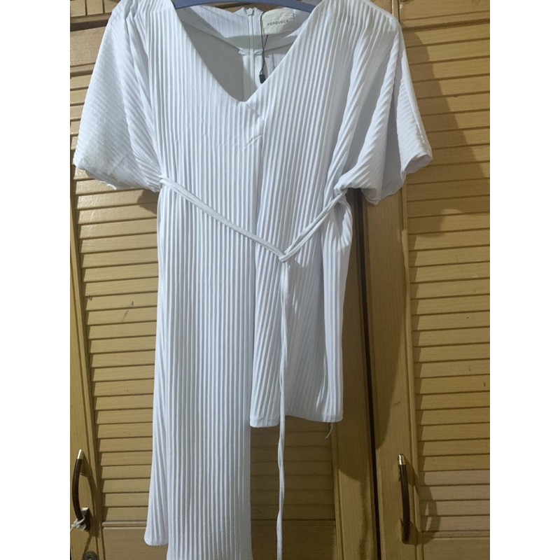 Preloved PL Second Baju Wanita blouse Flynn Top - White