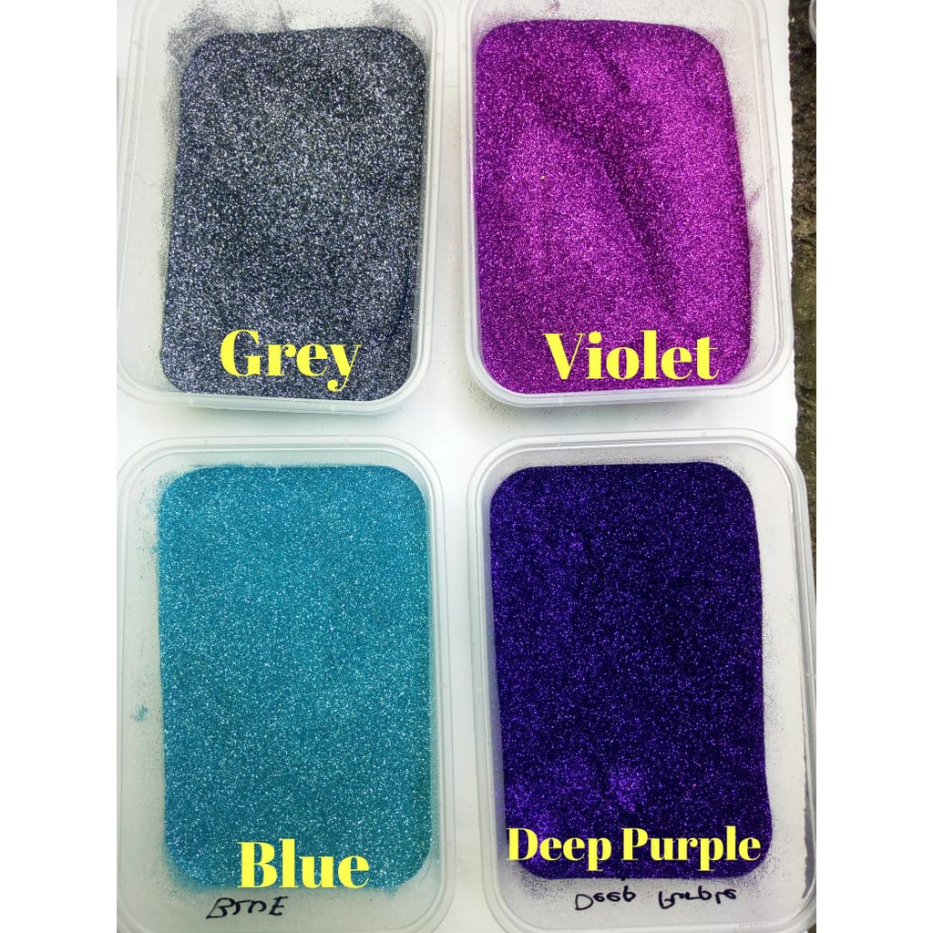 Serbuk Glitter 25gr/ Glitter Warna Warni/ Glitter Bubuk Powder/Glitter Henna, Slime