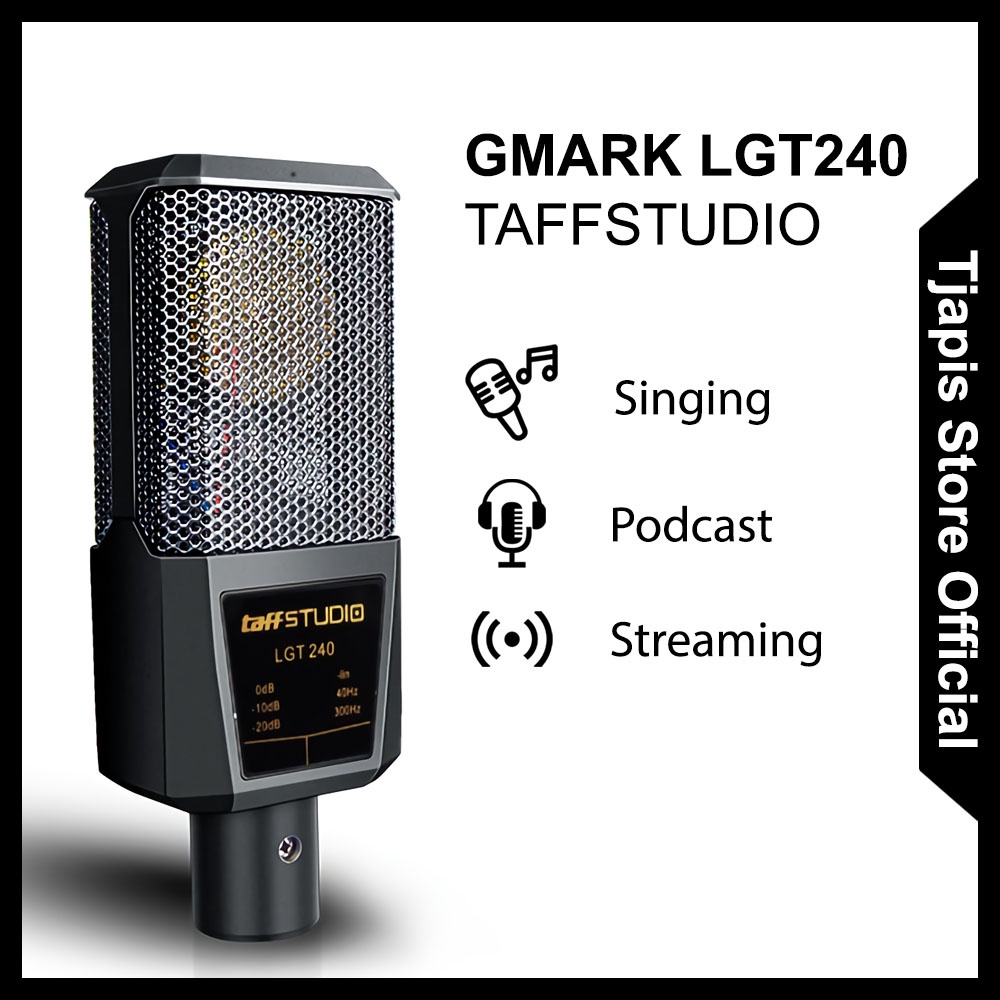 Jual Mic Condenser Gmark Lgt Taffstudio Profesional Mm Kabel