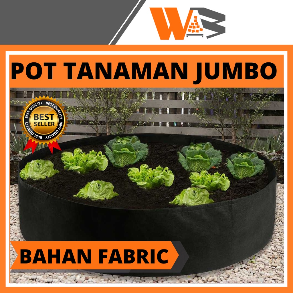 COD Pot Tanaman Besar Minimalis Jumbo Fabric Breathable 50 Gallons