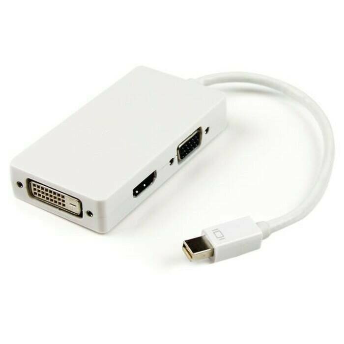 minidisplay port converter to vga hdTV dvi 3in1 support Mac