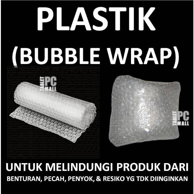 

BUBBLE / EXTRA PACKING TAMBAHAN / WAJIB ORDER PRODUK MENGGUNAKAN BUBBLE AGAR AMAN