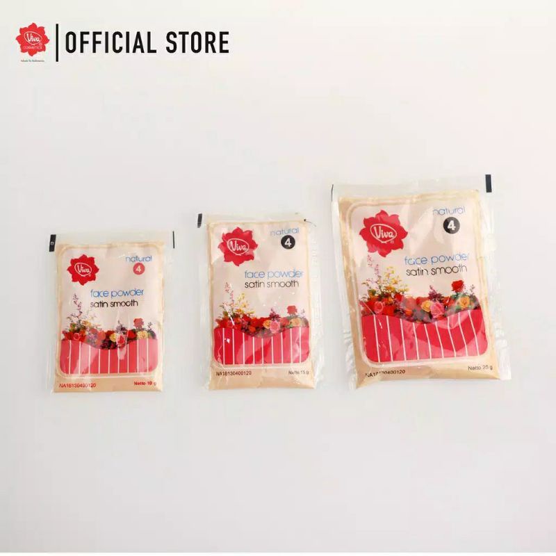 Bedak Zak Refill Viva Tabur Sachet No.4 15gr [Harga perpcs]