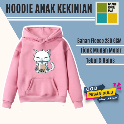 Sweater Anak Cewe Hoodie Anak Terbaru Hudie Cewek Kekinian Ori Jaket Anak Murah