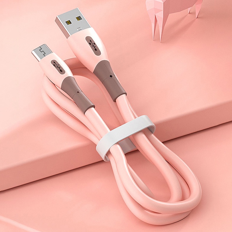 Kabel Data / Charger Micro Usb Tipe c 5a Fast Charging Panjang 1.2m Untuk Android