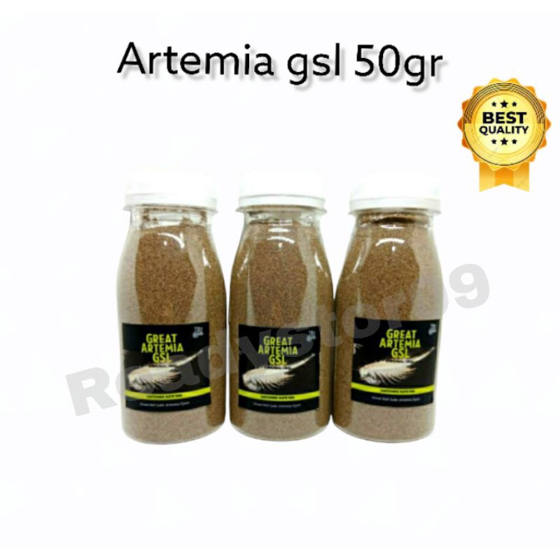 Great Artemia GSL 50gr Hatching rate up to 95% Original from US