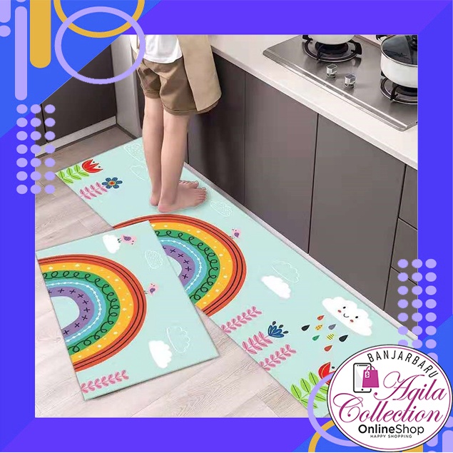 KESET DAPUR TEBAL ANTI SLIP 2 IN 1