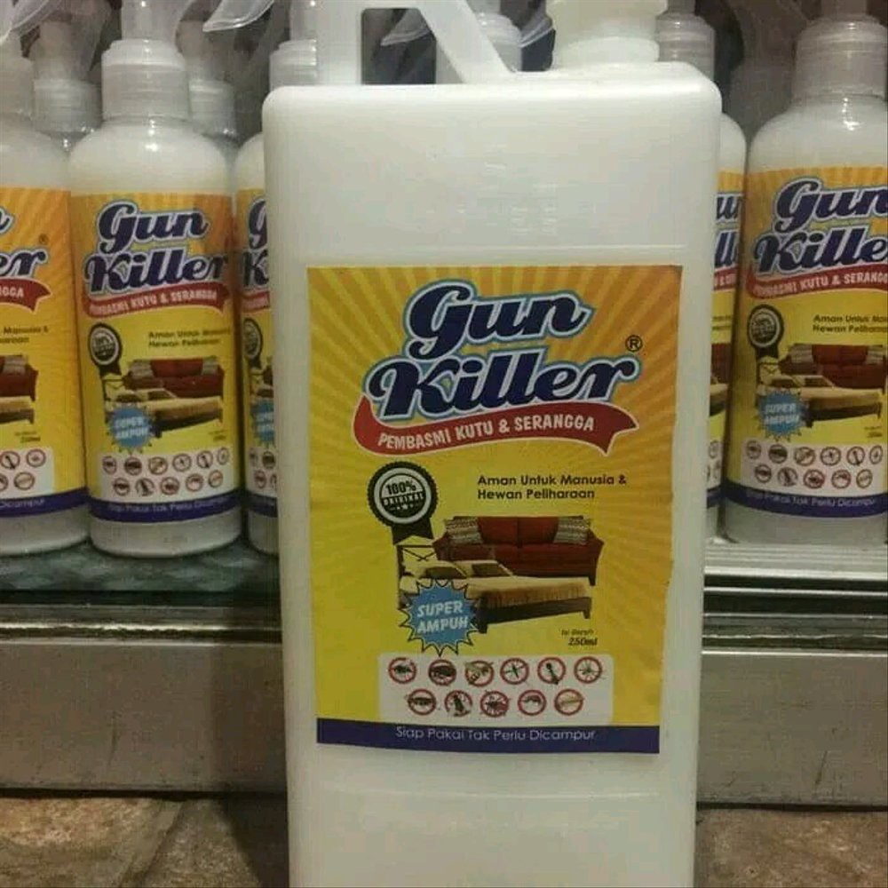 Jual Gun Killer Liter Pembasmi Kutu Sofa Dan Kasur Dan Racun Kutu Sofa Dll E Disigrosir