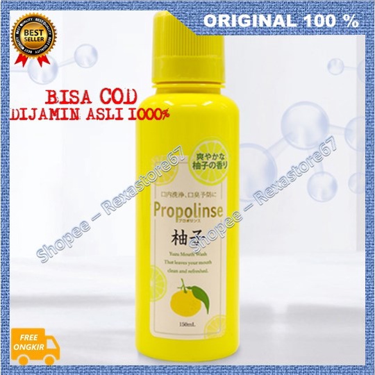 [BISA COD] PROMO Propolinse Mouthwash Obat Kumur Yuzu ORIGINAL