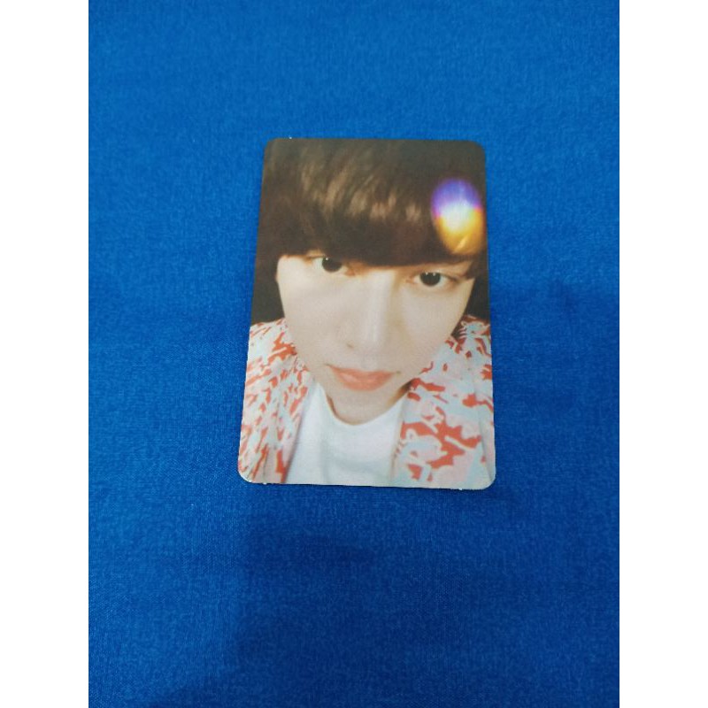 Official Photocard Kim Heechul Super Junior dari Album 'Time Slip'
