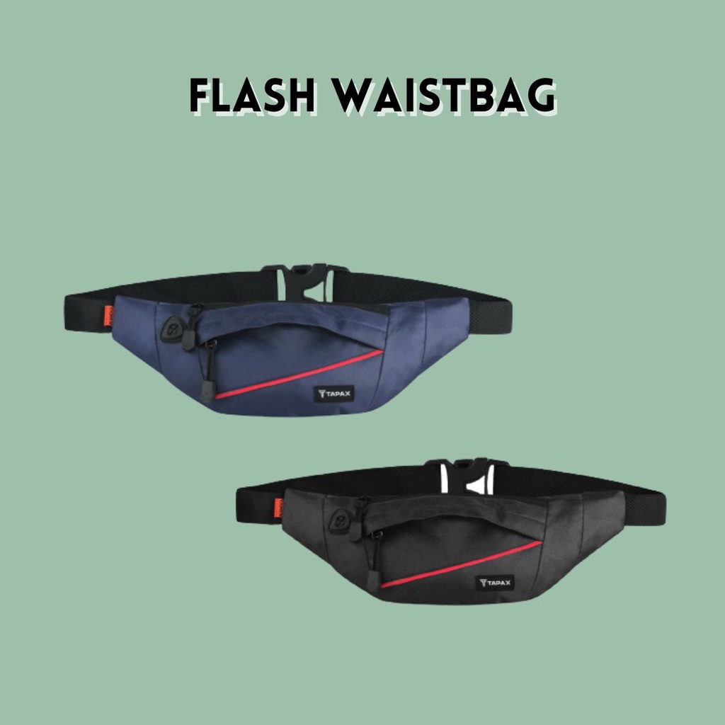 TAS WAISTBAG SELEMPANG PRIA FLASH