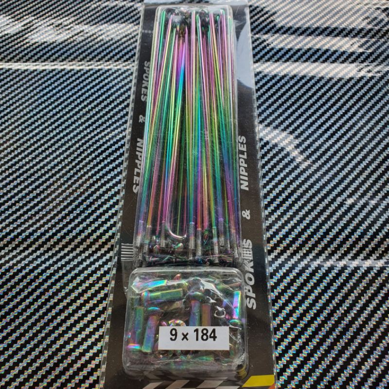 ruji pelangi ukuran 184