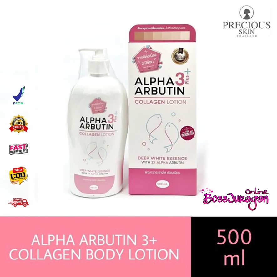 (BOSS) ALPHA ARBUTIN 3 PLUS COLLAGEN WHITENING SERIES BEST SELLER