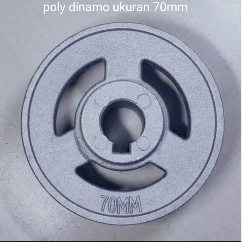 Poly/Poli/Pulley 70mm dinamo mesin jahit