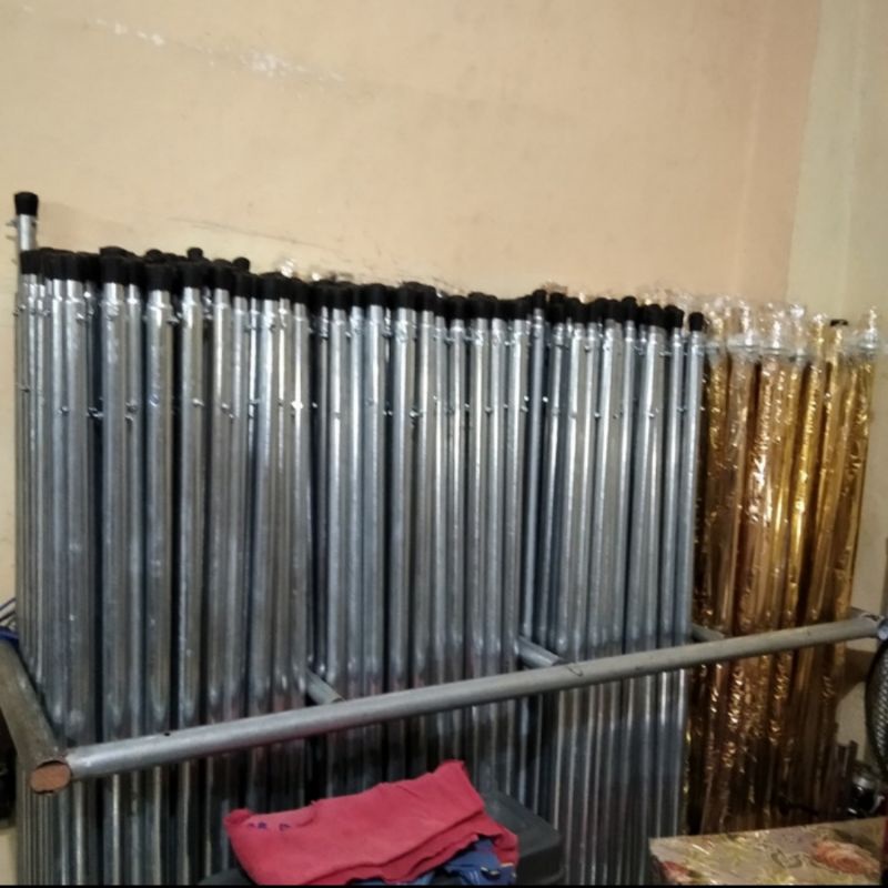 TIANG BESI GALVANIS ANTENA/BENDERA/WIFI/PARABOLA/TIANG SERBAGUNA 3M