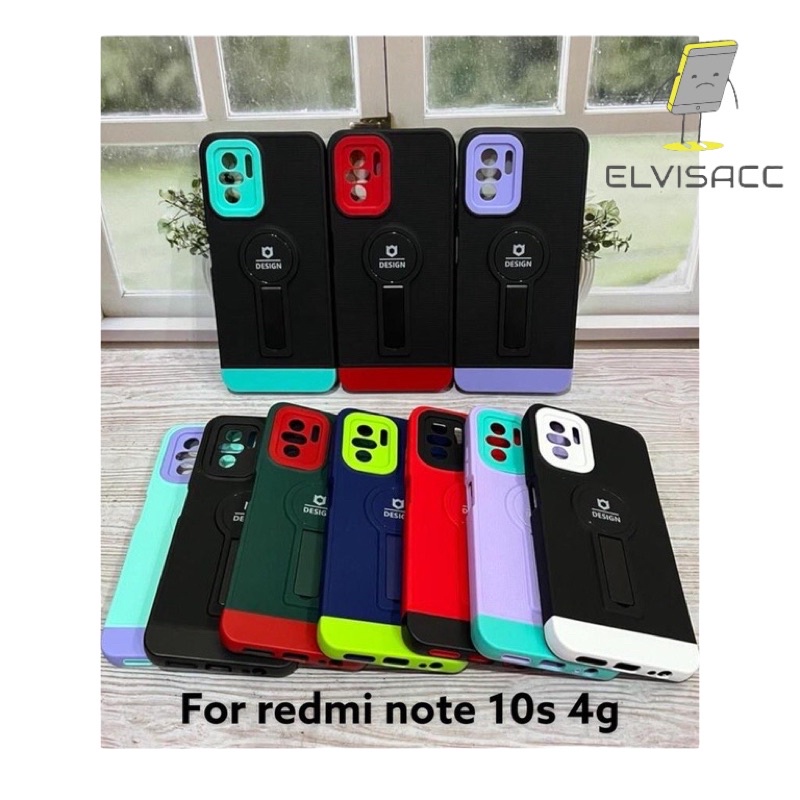 CASE REDMI NOTE 10s 4G STANDING / CASING REDMI NOTE 10 4G CASING STANDING LIPAT SOFTCASE