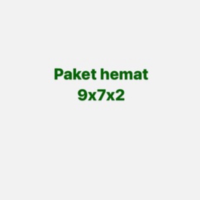 

box hampers 9x7x2cm berat sesuai