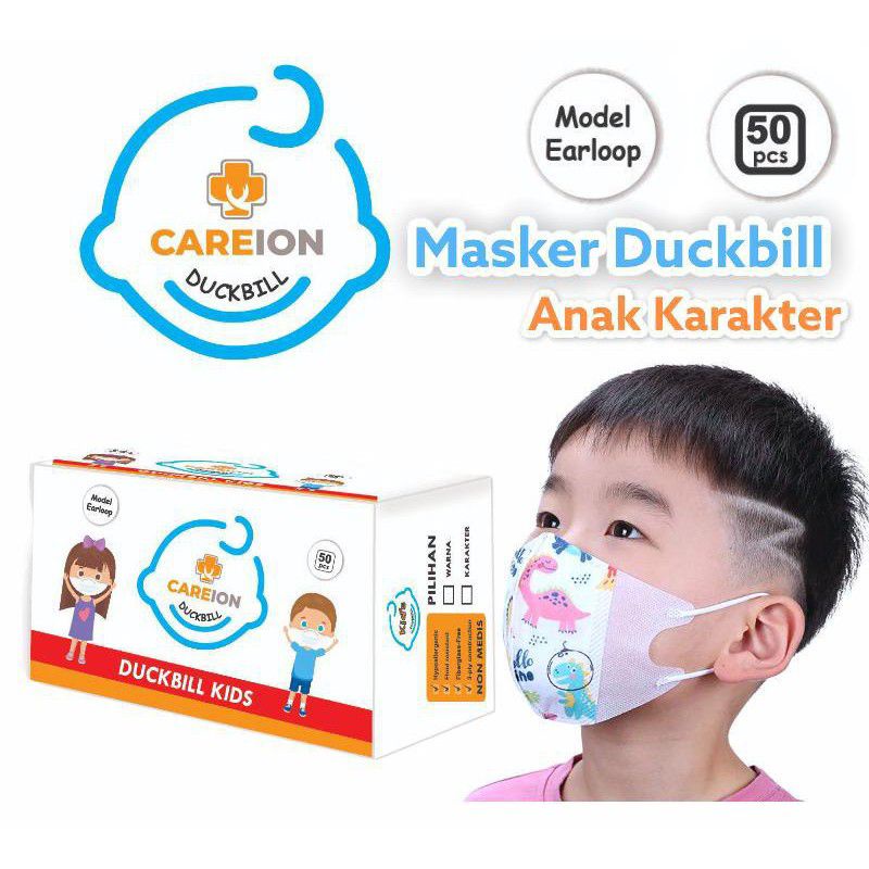 Masker Duckbill Anak Ecer