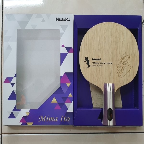 BL nittaku mima ito carbon fl bat bet blade ping pong