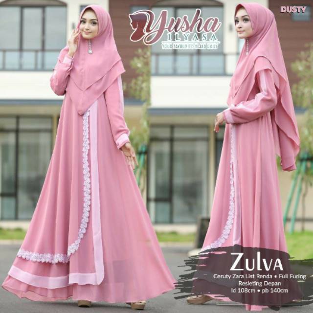 Zulfa syar'i set mewah