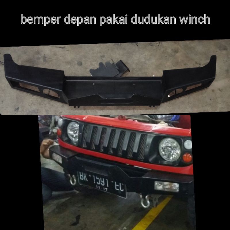 BEMPER MOBIL SUZUKI KATANA PAKAI DUDUKAN WINCH