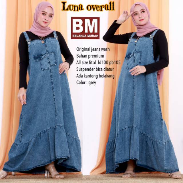 OVERALL - LUNA OVERALL - PAKAIAN WANITA - BAJU WANITA DEWASA