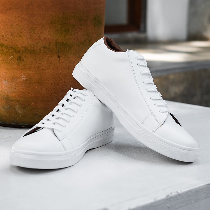 MUZZLE WHITE |ManNeedMe x Lvnatica| Sepatu Sneakers Pria Casual Shoes Sepatu Kets ORIGINAL