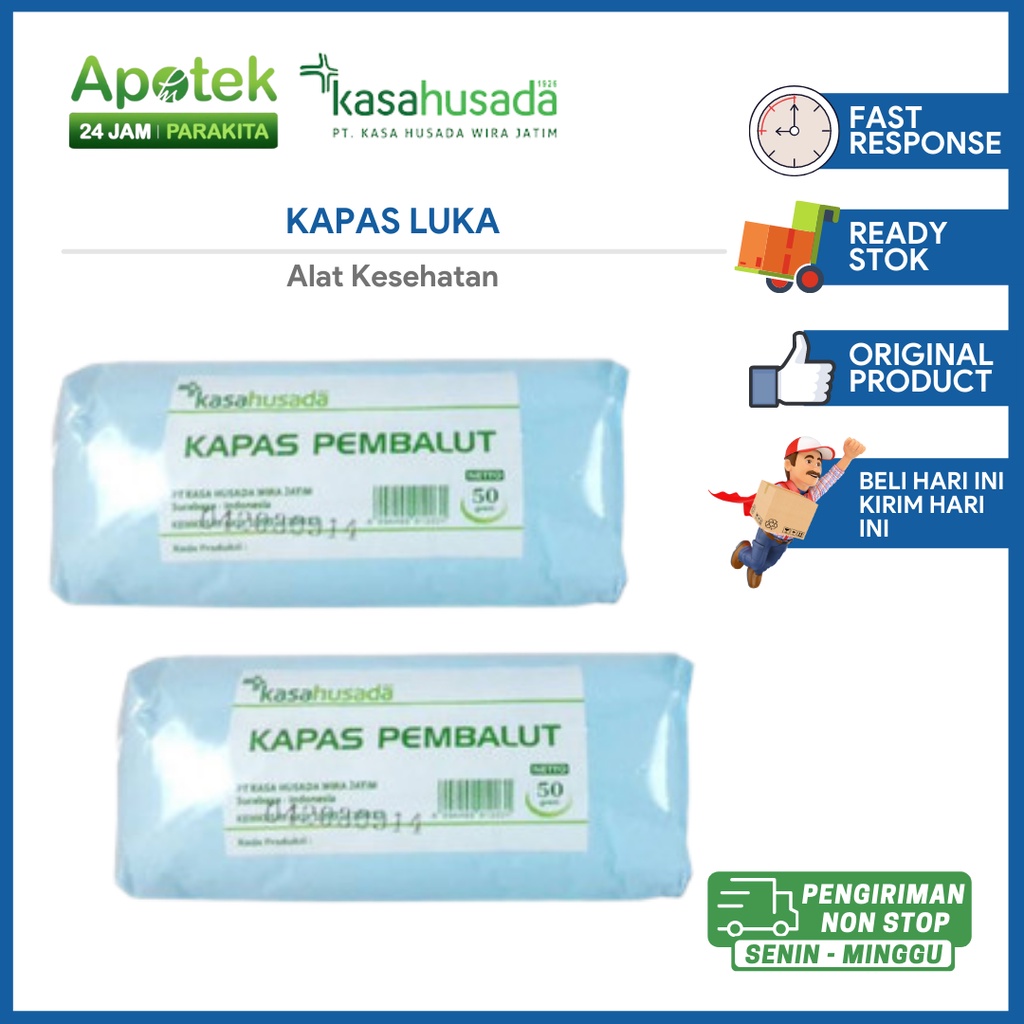 Kapas / Kapas Pembalut / Kapas Luka / Alat Kesehatan