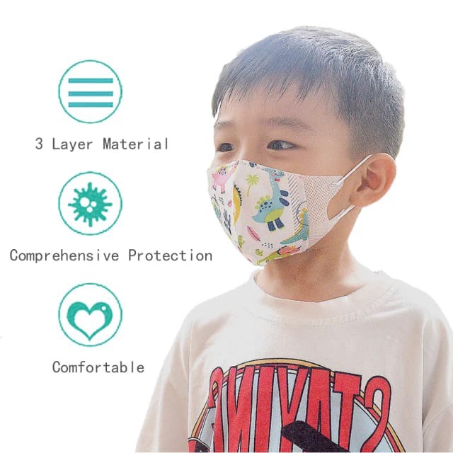 ♥TMALL88♥Masker Duckbill 3D K-pop/ Karakter Anak Cewe / Cowo 5 Variasi Mix Isi 50PCS /KEMASAN PLASTIK/NOBOX