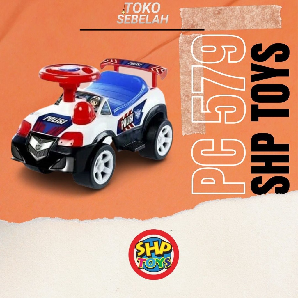 Maenan Anak Mobil Mobilan PC 579 POLISI POLICE SHP toys jakarta