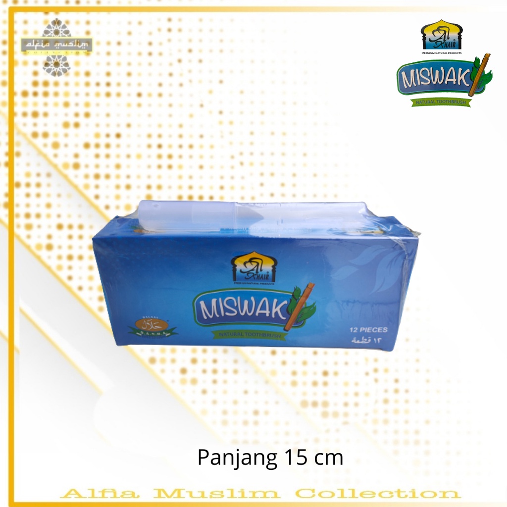 Siwak Alkhair Miswak Kayu Siwak