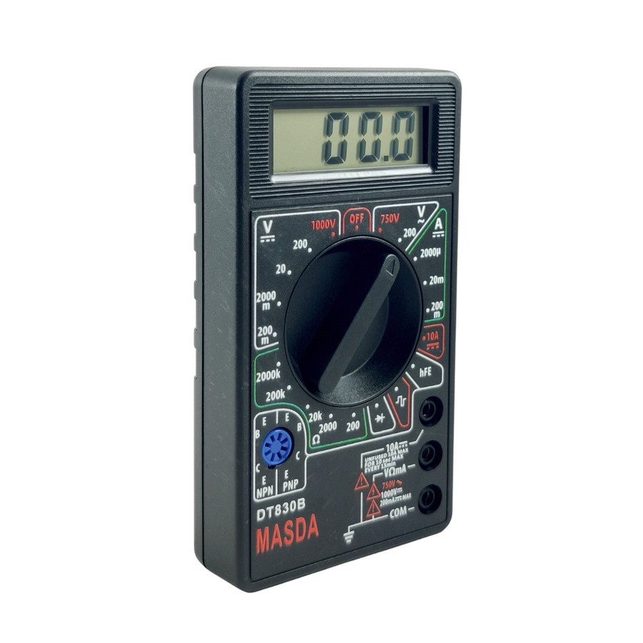 Digital Multimeter Masda DT830B Multitester DT 830 B Avometer DT-830B