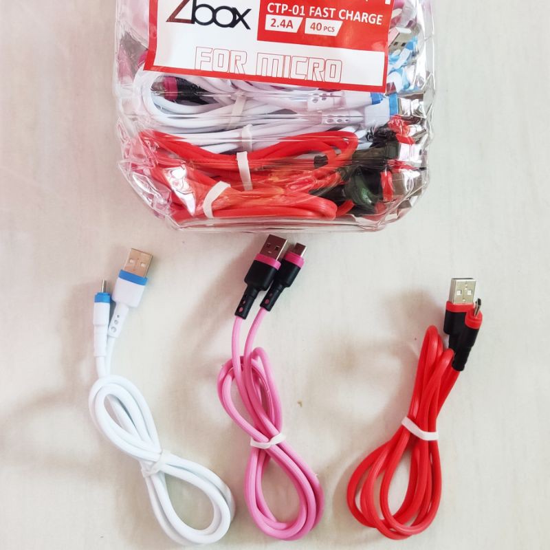 Kabel data kabel cas micro usb Zbox Ctp 01