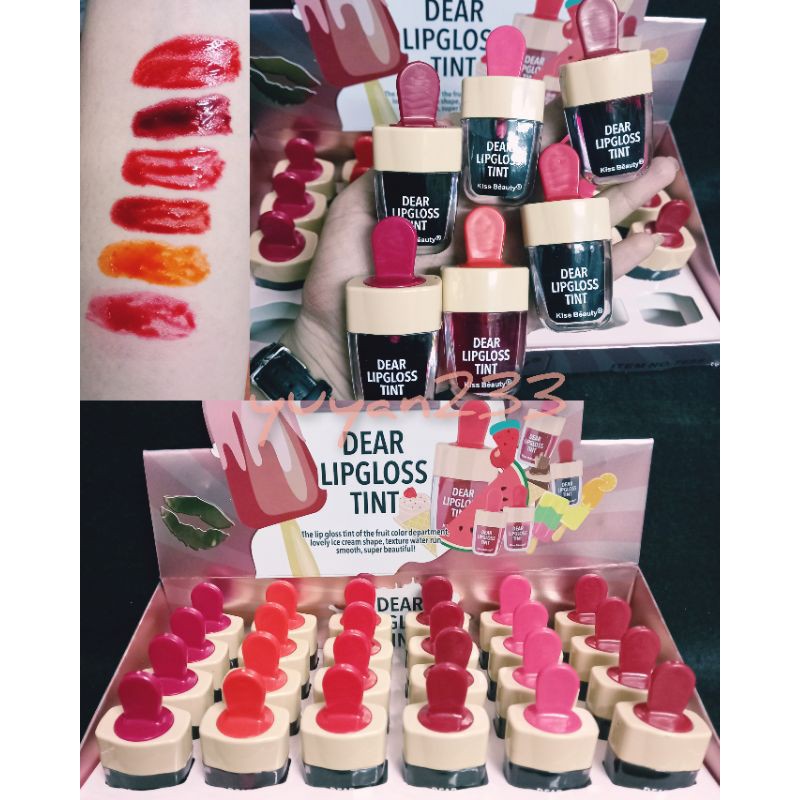 PROMO PER6PCS!!!LIP TIN DARLING ICE CREAM KISS BEAUTY 7695/70195