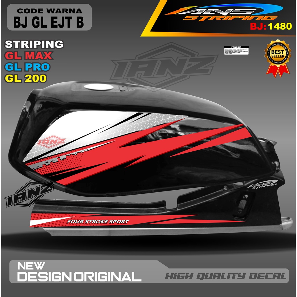 STIKER STRIPING MOTOR GL MAX GL PRO , STIKER MOTOR , STRIPING GL NEW TECH , STRIPING CUSTOM , STRIPING VARIASI GL MAX , STRIPING MODIFIKASI GL PRO , STRIPING NEW TECH , STRIPING GL HEREX