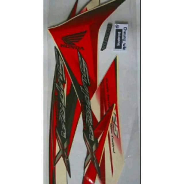 Striping Supra X 125 Helm in 2011 Diskon