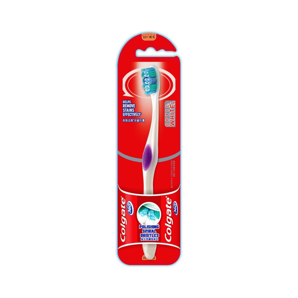 Colgate 360 Optic White Toothbrush/Sikat Gigi