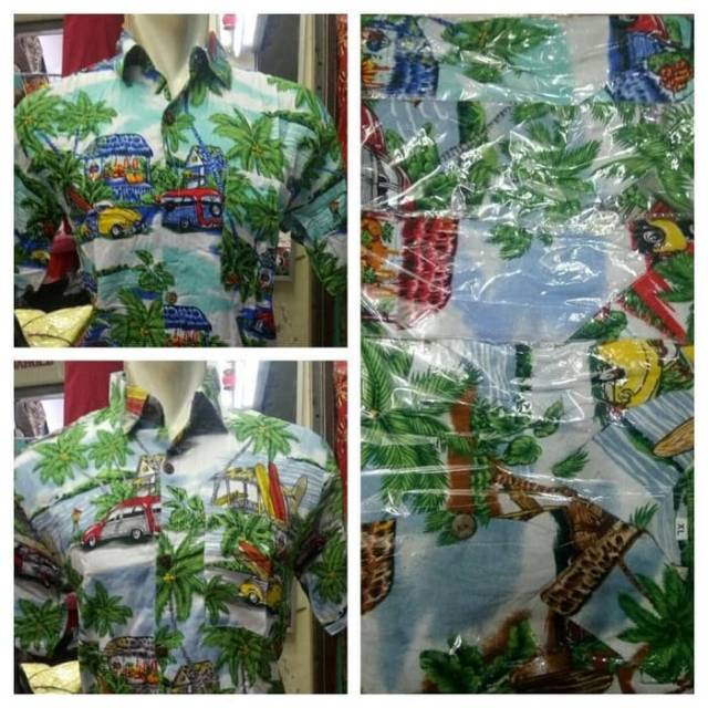 NEW..Kemeja Hawai Pria Motif Baru