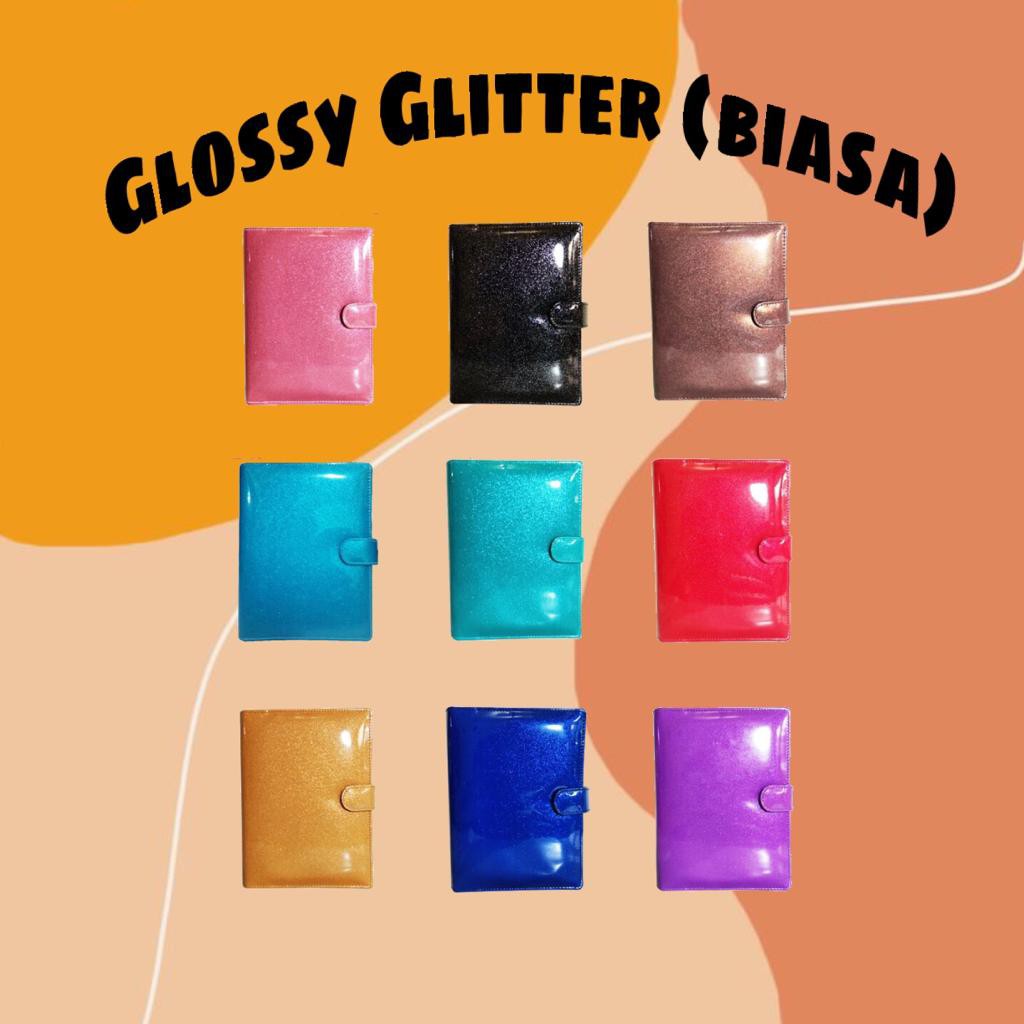 

GLOSSY GLITTER A5 B5 Ready Stock